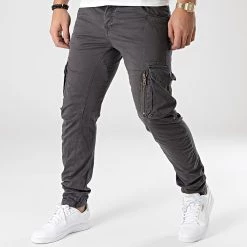 Meilleur prix 🎁 Jogger Pant PHALBANOWL198191 Gris Anthracite de Le Temps Des Cerises 🥰