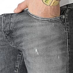 Coupon 🔥 Short Jean Laredo Gris de Le Temps Des Cerises 🤩 -Antony Morato Soldes le temps des cerises 309961 JHLAREDOW5127 0001 20220322T135423 03