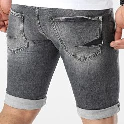 Coupon 🔥 Short Jean Laredo Gris de Le Temps Des Cerises 🤩 -Antony Morato Soldes le temps des cerises 309961 JHLAREDOW5127 0001 20220322T135425 04