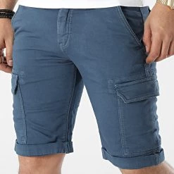 Top 10 🔥 Short Cargo Damon Bleu Marine de Le Temps Des Cerises ✨