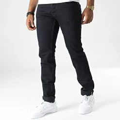 Meilleur prix 🥰 Jean Slim Basic Bleu Brut de Le Temps Des Cerises 👏