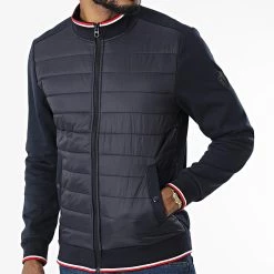 Vente flash 😀 Veste Zippée Jerry Bleu Marine de Le Temps Des Cerises ❤️ -Antony Morato Soldes le temps des cerises 327233 HJERRY000000ML192 3011 20220708T145540 03