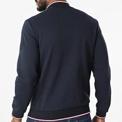 Vente flash 😀 Veste Zippée Jerry Bleu Marine de Le Temps Des Cerises ❤️ -Antony Morato Soldes le temps des cerises 327233 HJERRY000000ML192 3011 20220708T145541 04