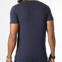 Vente flash 🔥 Tee 👚 Shirt Orde Bleu Marine de Le Temps Des Cerises 🥰 -Antony Morato Soldes le temps des cerises 335866 HMORDE0000000MC222 3288 20220916T155232 04