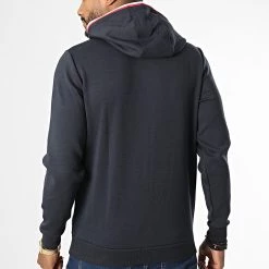 Nouveau 😉 Veste Zippée Hol Bleu Marine de Le Temps Des Cerises 🌟 -Antony Morato Soldes le temps des cerises 337277 HTHOL00000000ML222 3223 20220916T155304 04