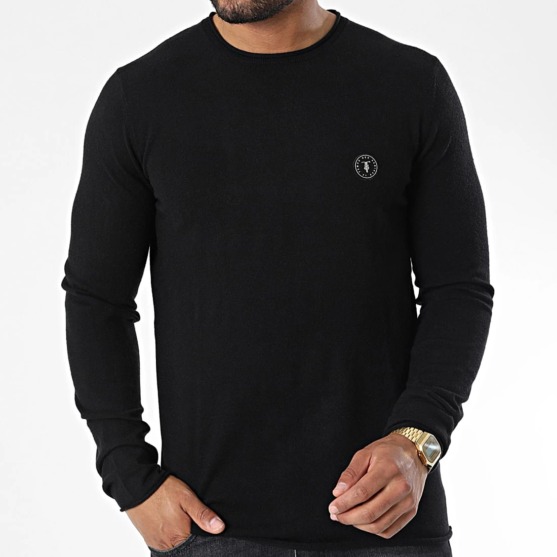 Acheter 🔔 Pull Terry Noir de Le Temps Des Cerises ❤️ 3 Acheter 🔔 Pull Terry Noir de Le Temps Des Cerises ❤️ – Image 3