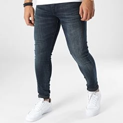 Promo ✨ Jean Skinny Power Bleu Brut de Le Temps Des Cerises 🎉