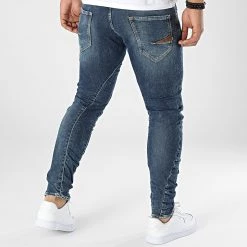 Meilleur prix 😀 Jean Skinny 903 Bleu Denim de Le Temps Des Cerises 👍 -Antony Morato Soldes le temps des cerises 341134 JH903GJOW5132222 3001 20221010T160659 04