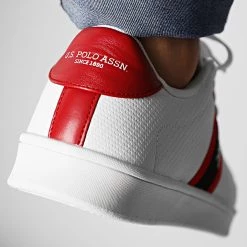 Offres 👍 Baskets Elwin White de US Polo ASSN 👏 -Antony Morato Soldes us polo assn 209357 ELWIN WHITE 20200124T164545 04