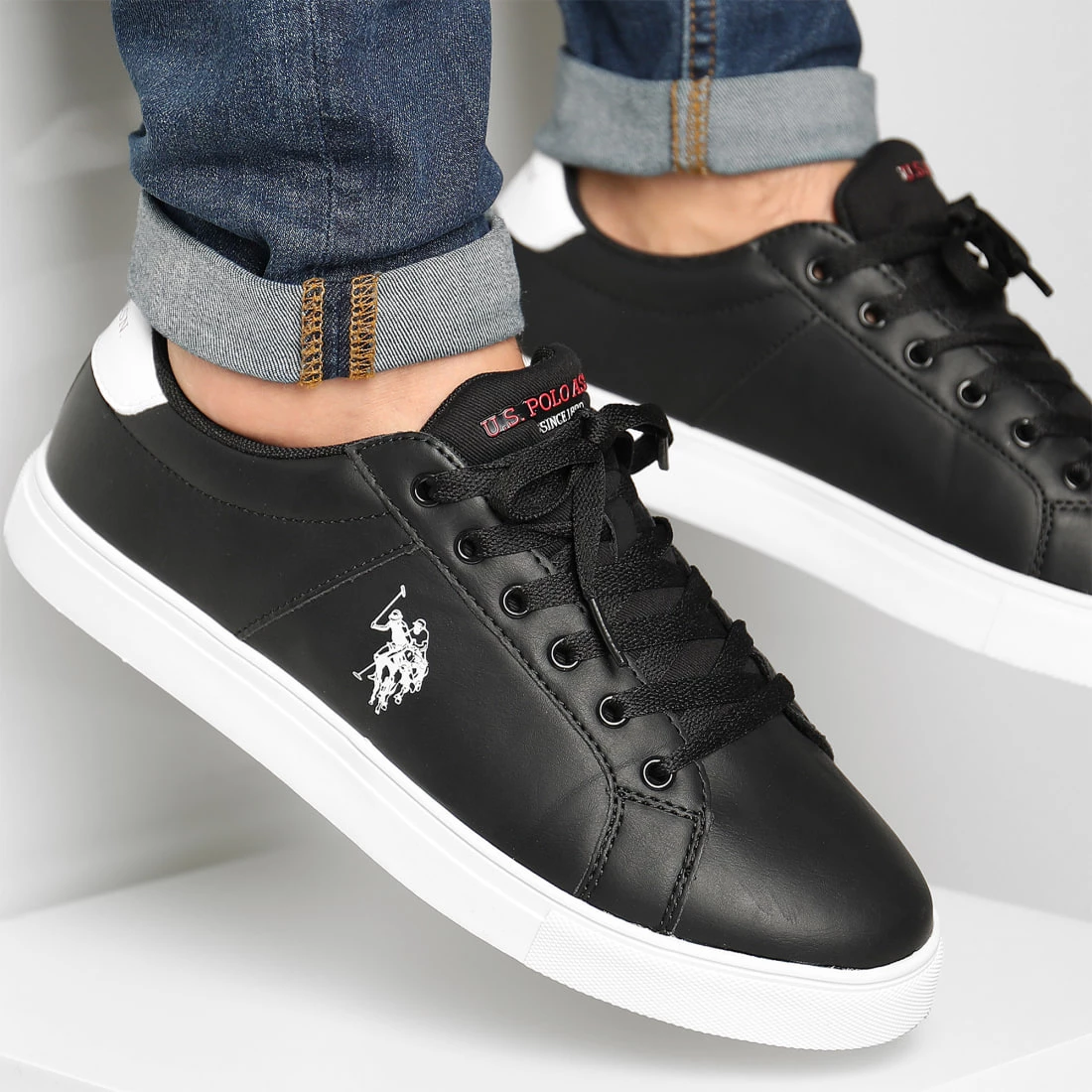 Remise 🛒 Baskets Sean Club Black de US Polo ASSN 🎉 1 Remise 🛒 Baskets Sean Club Black de US Polo ASSN 🎉