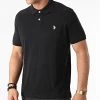 Vente flash 🧨 Polo Manches Courtes Institutional Noir de US Polo ASSN 🛒