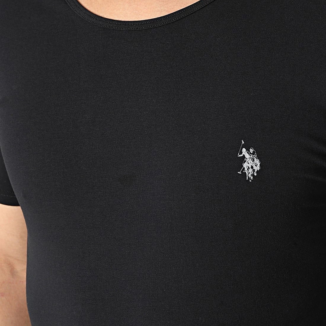 Tout neuf 🤩 Tee 👚 Shirt 62278-47282 Noir de US Polo ASSN 🛒 2 Tout neuf 🤩 Tee 👚 Shirt 62278-47282 Noir de US Polo ASSN 🛒 – Image 2