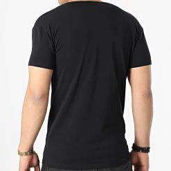 Budget 😍 Tee 👚 Shirt Col V 62280-47282 Noir de US Polo ASSN 🔥 -Antony Morato Soldes us polo assn 311018 62280 47282 199 20220414T161912 04