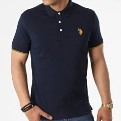 Top 10 🎉 Polo A Manches Courtes Lind Bleu Marine de US Polo ASSN 😉 -Antony Morato Soldes us polo assn 314183 61661 50313 177 20220502T160621 03