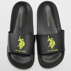 Remise ✨ Claquettes 62286 Noir de US Polo ASSN 🛒 -Antony Morato Soldes us polo assn 318162 62291 51902 199 20220511T153156 04