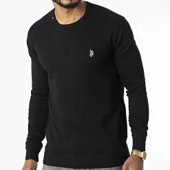 Sortie 👍 Pull Cris 62854 Noir de US Polo ASSN 🎁