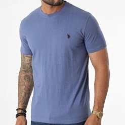 Le moins cher 🌟 Tee 👕 Shirt Mick Bleu de US Polo ASSN 🎉