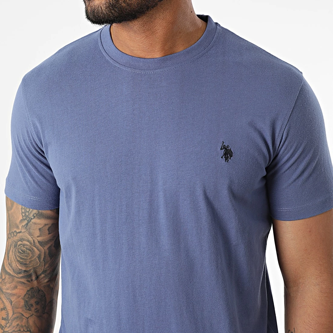 Le moins cher 🌟 Tee 👕 Shirt Mick Bleu de US Polo ASSN 🎉 2 Le moins cher 🌟 Tee 👕 Shirt Mick Bleu de US Polo ASSN 🎉 – Image 2