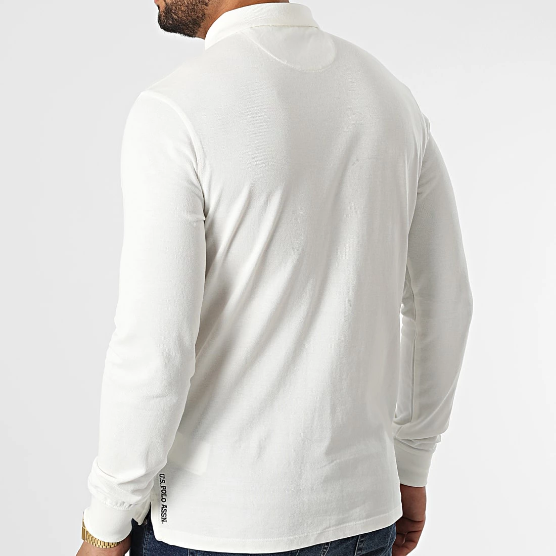 Meilleure affaire ❤️ Polo Manches Longues Must Beige Clair de US Polo ASSN 🎉 4 Meilleure affaire ❤️ Polo Manches Longues Must Beige Clair de US Polo ASSN 🎉 – Image 4