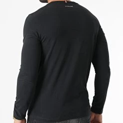 Meilleure affaire 🛒 Tee 👕 Shirt Manches Longues Joel Noir de US Polo ASSN 🎉 -Antony Morato Soldes us polo assn 333490 63050 52956 199 20220825T160122 04