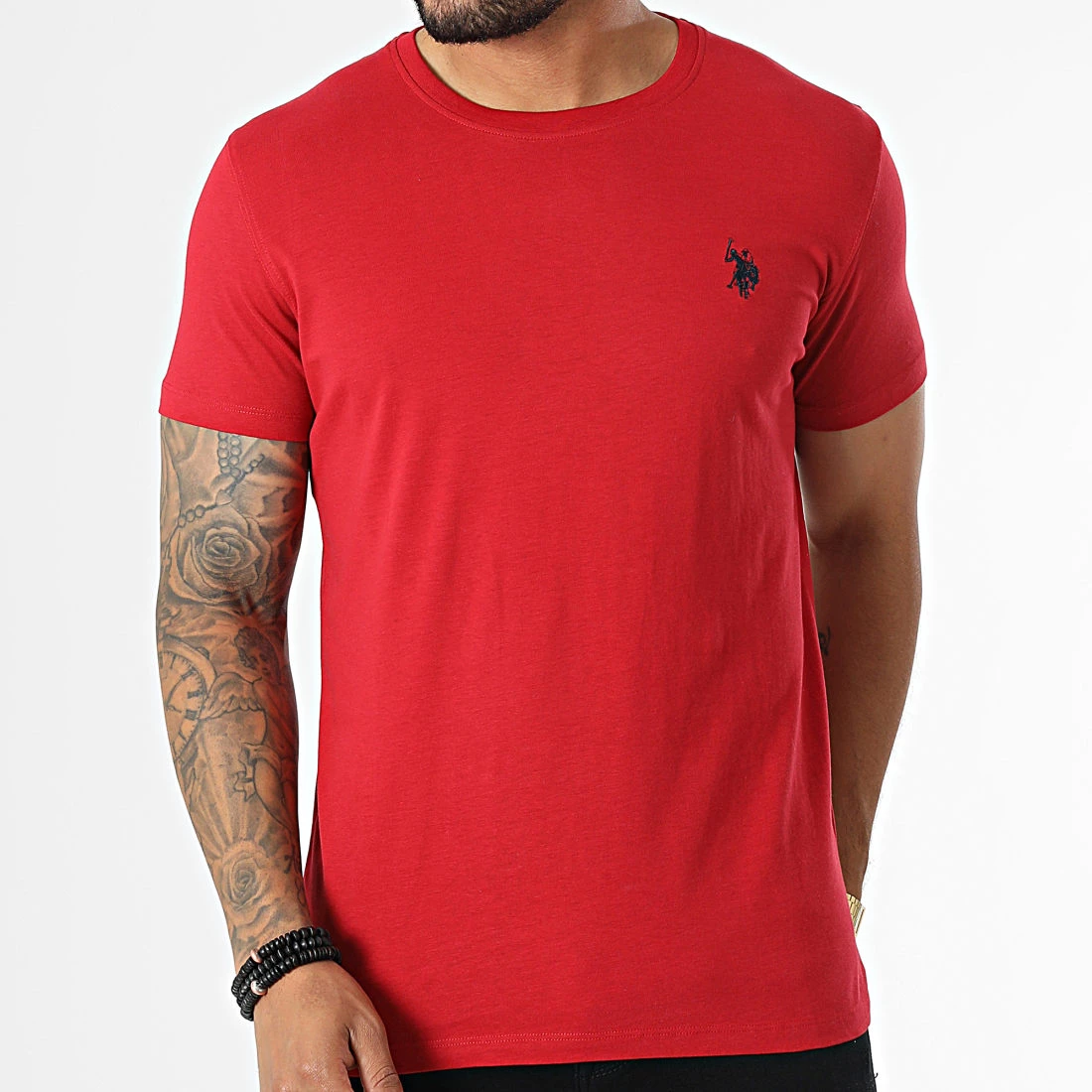 Remise 🌟 Tee 👚 Shirt Luca Rouge de US Polo ASSN 😉 3 Remise 🌟 Tee 👚 Shirt Luca Rouge de US Polo ASSN 😉 – Image 3