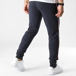 Acheter ✔️ Pantalon Jogging A Bandes 62998 Bleu Marine de US Polo ASSN 🥰 -Antony Morato Soldes us polo assn 342813 62998 51930 179 20221021T160305 04