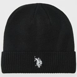 Grosses soldes 🔥 Bonnet Sven Noir de US Polo ASSN ❤️