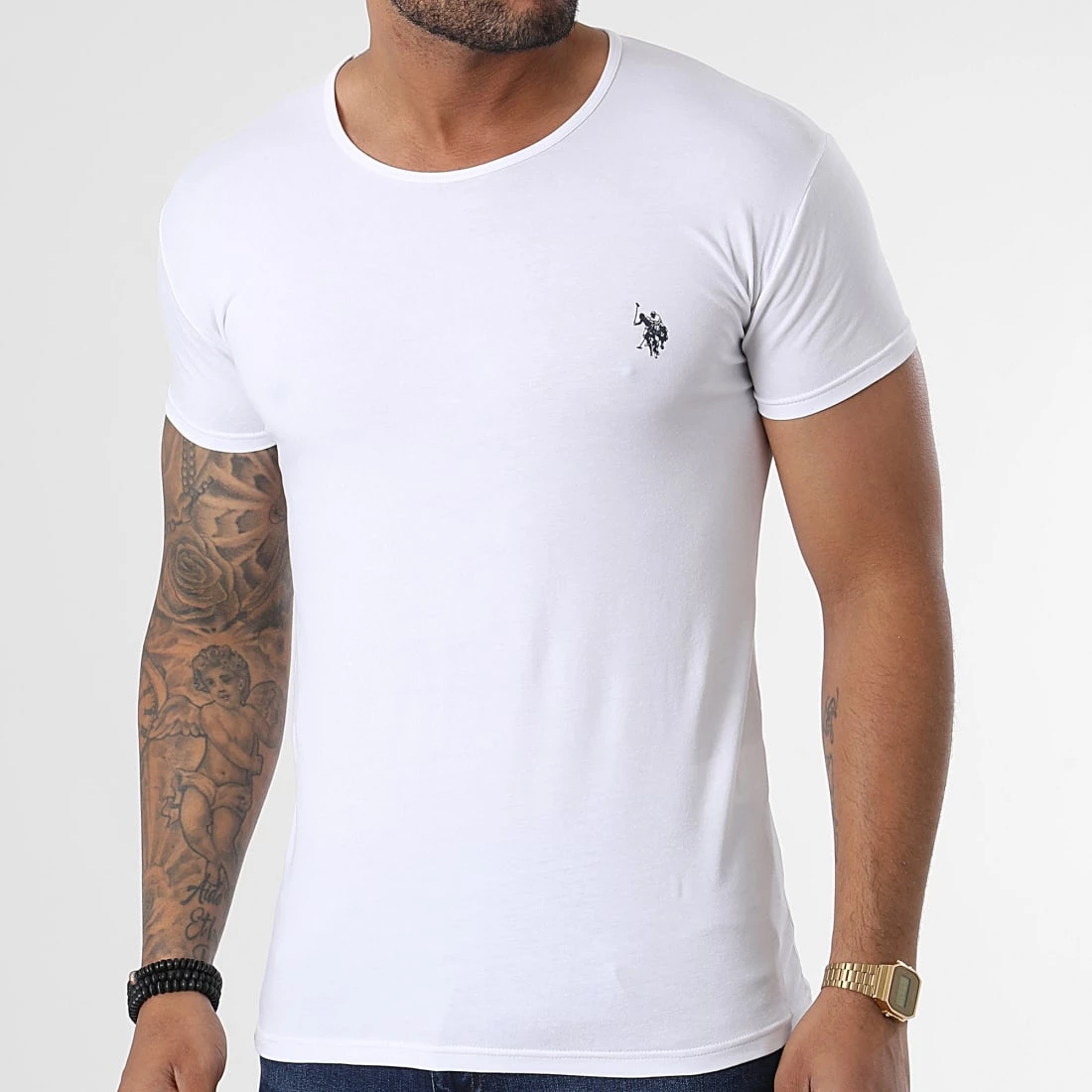 Offres ✨ Tee 👚 Shirt 64550 Blanc de US Polo ASSN ✔️ 1 Offres ✨ Tee 👚 Shirt 64550 Blanc de US Polo ASSN ✔️