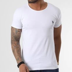 Offres ✨ Tee 👚 Shirt 64550 Blanc de US Polo ASSN ✔️ 6 Offres ✨ Tee 👚 Shirt 64550 Blanc de US Polo ASSN ✔️ -Antony Morato Soldes us polo assn 343037 64550 47282 100 20221013T155255 03