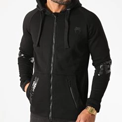 Meilleure vente ⭐ Sweat Capuche Zippé Contender 3 Noir de Venum 🥰 -Antony Morato Soldes venum 237433 03564 114 20201021T161609 03