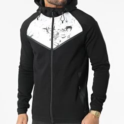 Remise 🧨 Veste Zippée Capuche Laser Evo 2.0 Noir de Venum 🎉