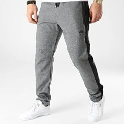 Coupon 😉 Pantalon Jogging A Bandes Contender Evo Gris Chiné de Venum 💯