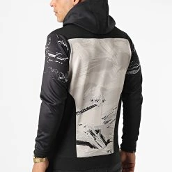 Tout neuf ✔️ Sweat Capuche Zippé Authentic UFC Fight Week Beige Noir de Venum 🥰 -Antony Morato Soldes venum 322384 00102 040 20220614T151052 04