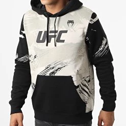 Les meilleures critiques de 🧨 Sweat Capuche Authentic UFC Fight Week Beige Noir de Venum 💯