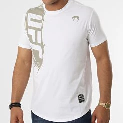 Remise 😀 Tee 👕 Shirt Authentic UFC Fight Week Blanc de Venum 💯