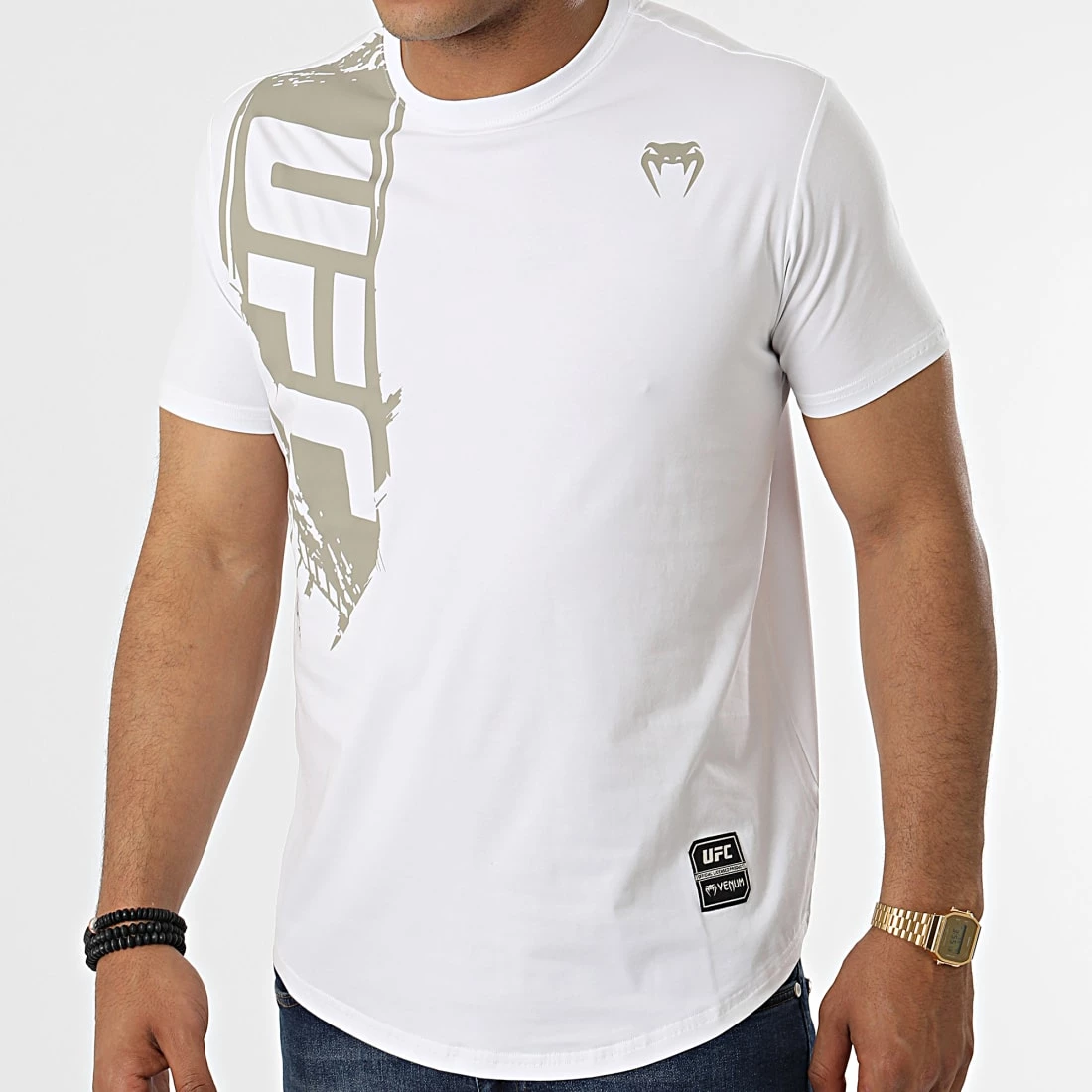 Remise 😀 Tee 👕 Shirt Authentic UFC Fight Week Blanc de Venum 💯 1 Remise 😀 Tee 👕 Shirt Authentic UFC Fight Week Blanc de Venum 💯