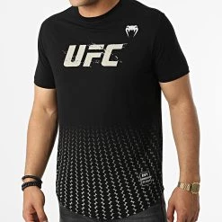 Vente flash 🧨 Tee 👕 Shirt Authentic UFC Fight Week Noir de Venum 😉
