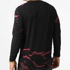 Nouveau 🔥 Tee 👕 Shirt Manches Longues Authentic UFC Fight Week Noir de Venum 👏 -Antony Morato Soldes venum 322400 00111 001 20220616T162047 04